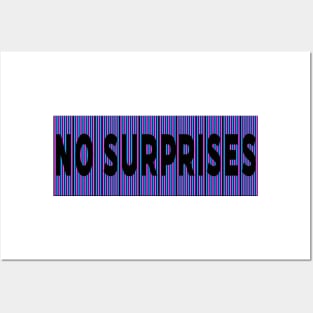 No Surprises Posters and Art